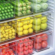 2X Koelkast Opbergdoos Voedselveilige Lade-Stijl Vershouddoos Speciale Voedsel Groente en Fruit Opbergdoos