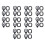20Pcs USB Rechargeable Light for LED Beanie Hat,Replaceable Headlamp Cap DIY Hat Light for Men and Women 1