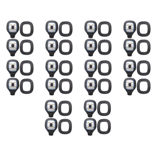 20Pcs USB Rechargeable Light for LED Beanie Hat,Replaceable Headlamp Cap DIY Hat Light for Men and Women