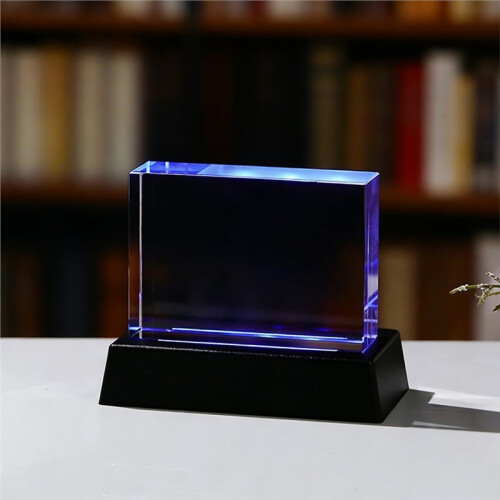 10x7x3cm Blank K9 Crystal Block  for 3D Laser Engraving Rectangular Columnar Crystal 2