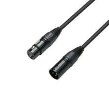 Adam Hall 3 Star Series 10m XLR Male to XLR Female DMX Cable