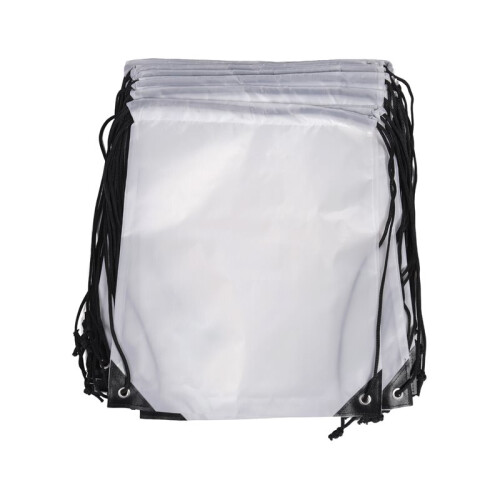 30Pcs Blank Sublimation Drawstring Bags Drawstring Backpack Bulk Heat Press Sublimation Bags Reusable Cinch Bag Sackpack 1