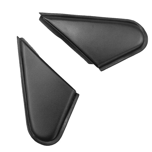 For  Lancer EVO Evolution 2008-2015 Front L+R Mirror Outer Triangular Cover Pillar Triple-cornered Plate Trim 2