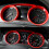 Car Interior Dashboard Tachometer Speedometer Frame Panel Cover Trim For- 7 7.5 MK7 2015-2019 Accessories 6