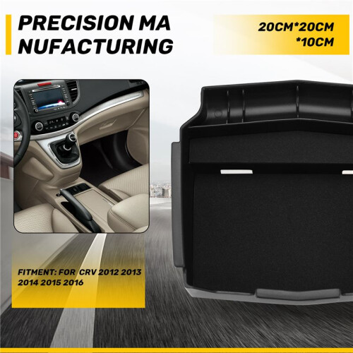 Car Multifunction Central Storage Box for  CRV 2012-2016 Interior Accessories Stowing Tidying 2