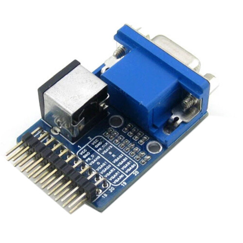 VGA Naar PS2-Module VGA PS2-Testmodule Adapterbord Ontwikkelingsbord