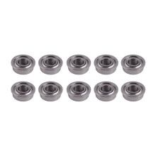 10PCS MF84ZZ LF840ZZ Shielded Flanged 4 x 8 x 3MM Model  Flange Bearing