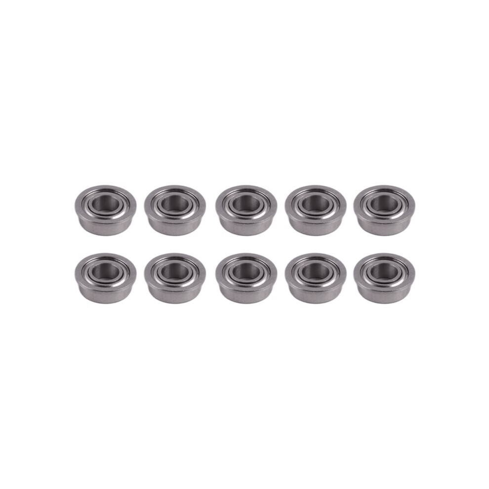 10Pcs Mf84zz Lf840zz Shielded Flanged 4 X 8 X 3Mm Model Flange Bearing 4711563713158