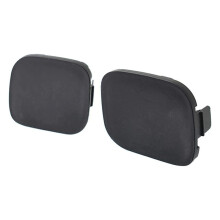 1 Pair Car Front Bumper Left+Right Side Hole Cover for Prius 2010 2011 Trailer Cover 52128-47010 52127-47020