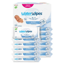 WaterWipes Sensitive+ Newborn & Baby Wipes, 720 Count (12 Packs),