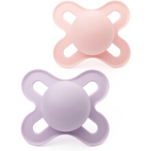 MAM Original Start Soothers | 0-2 Months | 2 Pack | Newborn Dummies | Comes in D