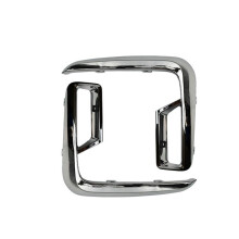 1 Paire de Bandes de Garniture Chromées pour Cadre de Phare Antibrouillard de Pare-Chocs Avant pour Série 7 G11 G12 LCI 19-2022 51118079585