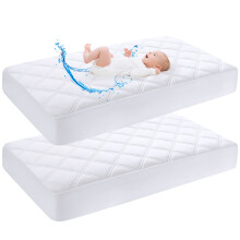Yoofoss Next to Me Crib Mattress Protector 51 x 85 cm Waterproof Next to Me Matt