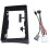 Frame de RáDio de Carro de 9 Polegadas para  NAVARA D40 2006-2012 Kit Dash Instalar Facia Console Bezel Adapter 1