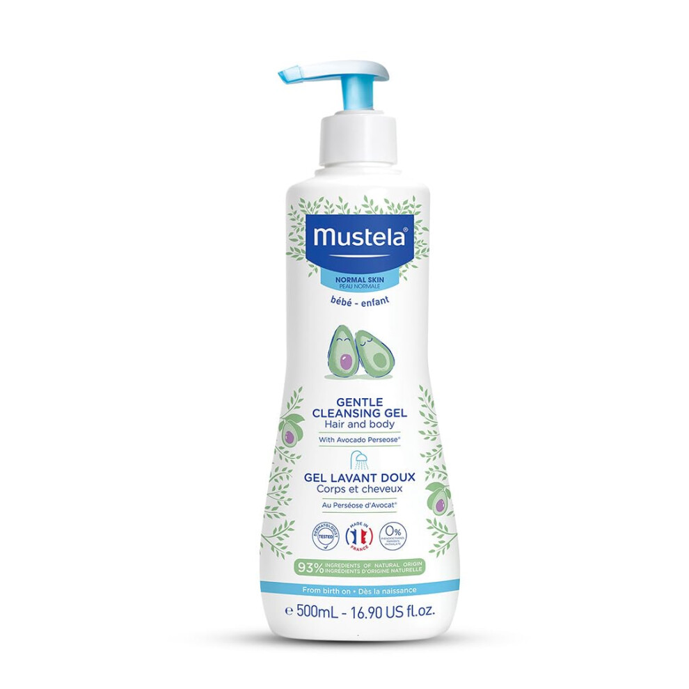 Mustela Gentle Cleansing Gel, 500 Ml (Pack Of 1)