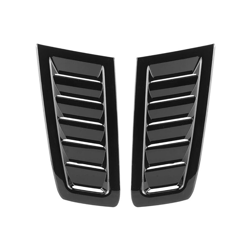 Car Styling Gloss Hood Air Vent Grille For Focus Mk2 Bonnet Air Vent Hood Cover Air Vent Trim Panel Black 4711414524056