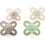 MAM MAM Original Start Day & Night Soothers | 0-2 Months | 4 Pack | Includes 2X Glow 1