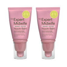 My Expert Midwife No Harm Nipple Balm Lanolin Cream - 30ml (Pack of 2) | 100% Natural Medical Grade Lanolin, Fast Relief for Sore Cracked Nipples
