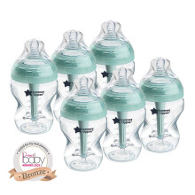 Tommee Tippee Advanced AntiColic Baby Bottles for 0m Pack of 6 260ml B