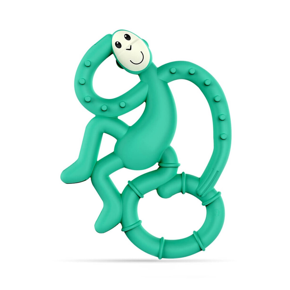 Matchstick Monkey , Antimicrobial Silicone Teether, Easy To Grip, Bpa Free, 3 Mon