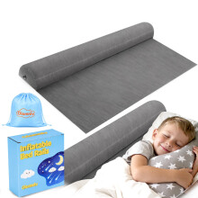 Oiomniv Inflatable Bed Rails for Toddlers (1 Pack) – Portable Travel Bed Bumpers, Non-Slip Safety Guard Rails, Fits Twin, Full, Queen & King Beds, B