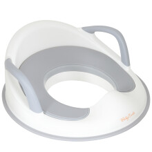 Babycurls Toddler Toilet Training Seat with Handles - Secure Fit, Anti-Slip Surface and Lightweight Portable Design for Stress-Free Kids Potty Traini