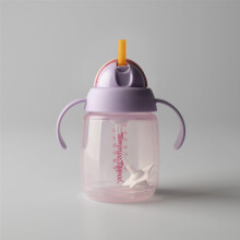 Tommee Tippee Trainer Straw Cup 240ml Easy Transition Toddler Cup for