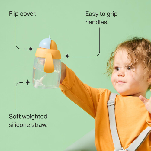 Tommee Tippee Tommee Tippee Trainer Straw Cup 240ml Easy Transition Toddler Cup for 1