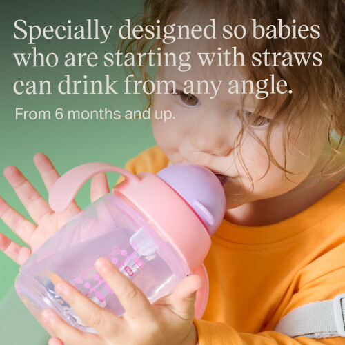 Tommee Tippee Tommee Tippee Trainer Straw Cup 240ml Easy Transition Toddler Cup for 2