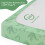 Yukkidds Cot Bed Sheets 140x70 cm Fitted 2 Pack Toddler Bed Sheets 4