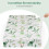 Yukkidds Cot Bed Sheets 140x70 cm Fitted 2 Pack Toddler Bed Sheets 5