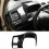 Kolfiber ABS InstrumentbräDa Instrumentpanel KåPa Trim för   2006-2011 2