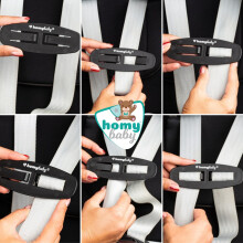 HOMYBABY AntiEscape Chest Clip – Baby Harness Clip – Prevents Child T