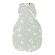 Tommee Tippee Baby Sleep Bag for Newborns, The Original Grobag Swaddle Bag, Hip-Healthy Design, Soft Cotton-Rich Fabric, 3-6 m, 1.0 TOG, Woodland Gro