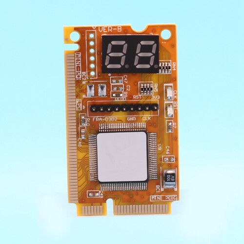 2-Digit Portable Computer PC  PCI PCI-E LPC Laptop Analyzer Tester  Board Debug Checker Diagnostic Card 1