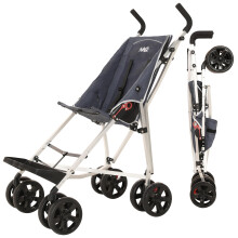 MobiQuip XL Disability Pushchair, Blue - Special Needs Stroller for Older Childr