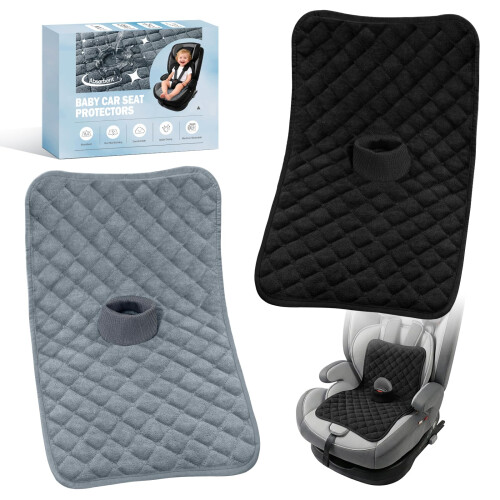 2PCS Potty Training Car Seat Protector, Waterproof Soft Pads for
