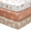 FIEMOL Cot Bed Sheets 140 x 70cm Fitted, 3 Pack Baby Cot Sheets, 1