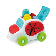 Clementoni- Soft Clemmy Sensory Car: Fun & Developmental Play for Babies & Toddl