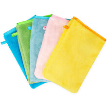 JJPJL 5 PSC Wash Cloth Body,Wash Mitts Body and Face,Shower Mitt,Bath Mitt