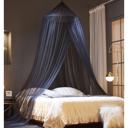 ZIQINPSQ Mosquito Net for Single Double King Size Bed, Dome Mosquito