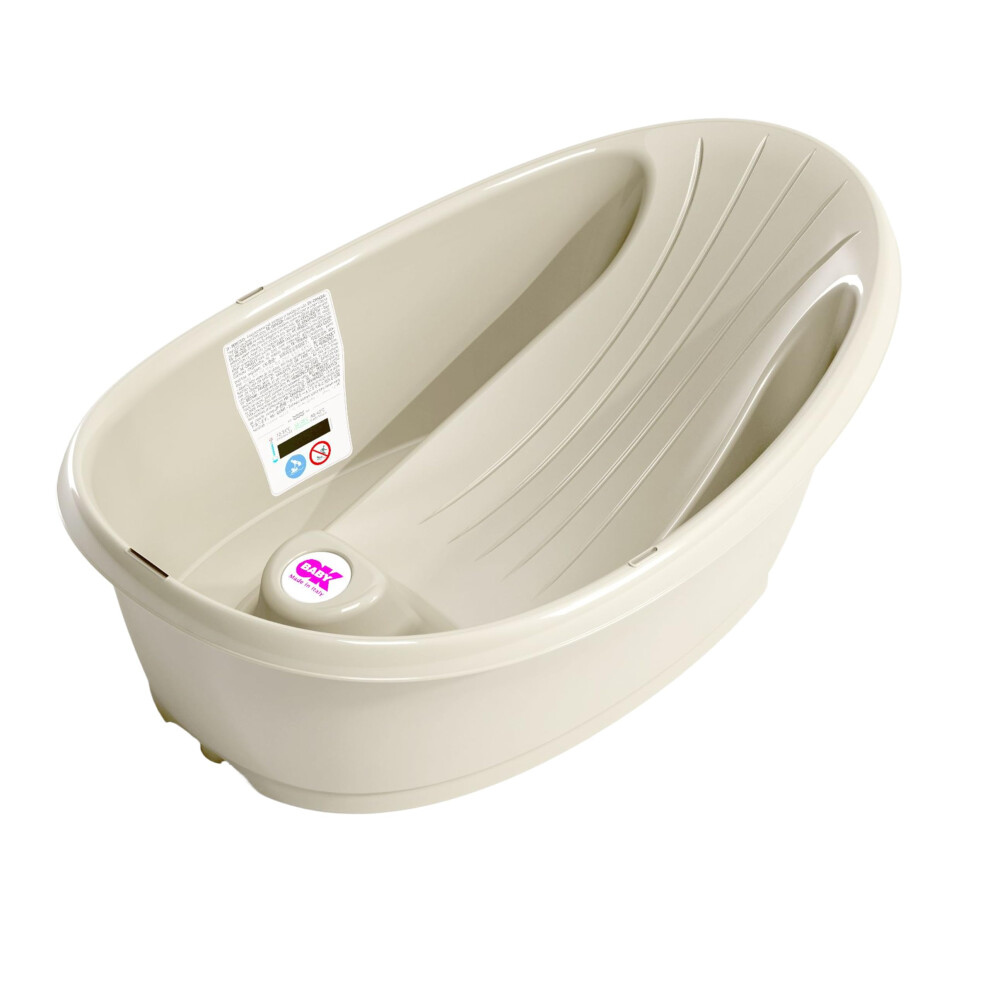 Okbaby Onda Baby Compact Baby Bath Tub, 0Â12 Months, White