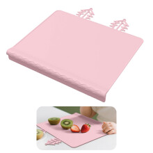 Silicone Placemat with Teething Edge Bumper and Spill Stopper,