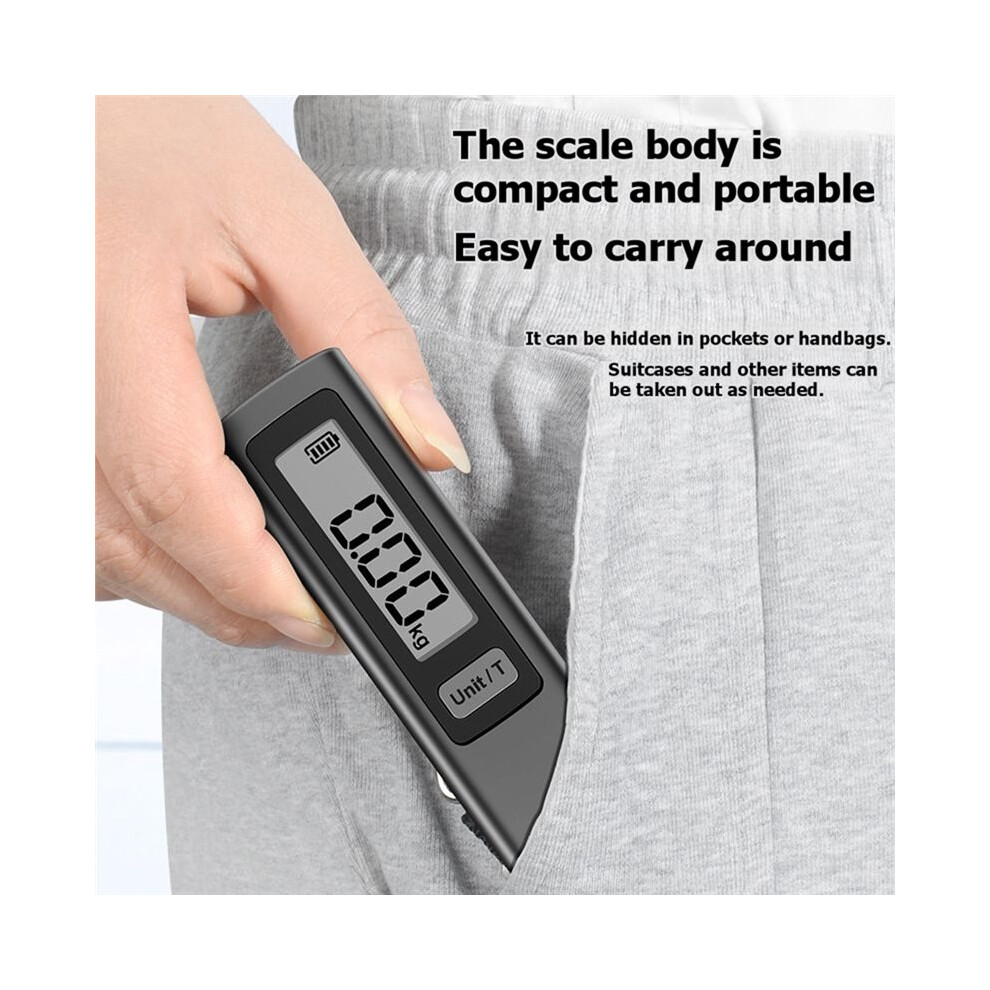 Self-Generating Portable Scale Household Electronic Scale Luggage Scale Fishing Scale Spring Scale 50Kg 6032925494101