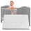 Rainbow RAINBOW Soft Cushioned Baby Cot Mattress – Space Saver Cot Mattress – 1