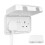 1 Pack Double UK Socket Cover Box, Baby Safety Childproof Electrical 1