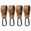 URAQT Large Buggy Clips 4PCS, Heavy Duty Pram Hooks, Universal 1