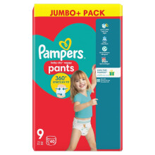 Pampers Pants Pull-On Size 9 Giant Extra, Pack of 40