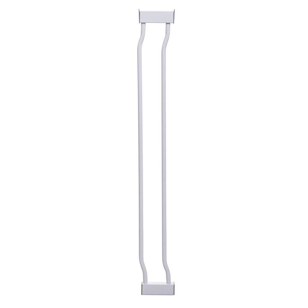 Dreambaby Ava & Liberty Baby Safety Gate Extension - 9Cm Wide & 76Cm Tall - White - Model F901/G901