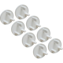Dreambaby Home Baby Safety Socket Plug Covers - Electrical Outlet Protector Guard - 8 Pack - White